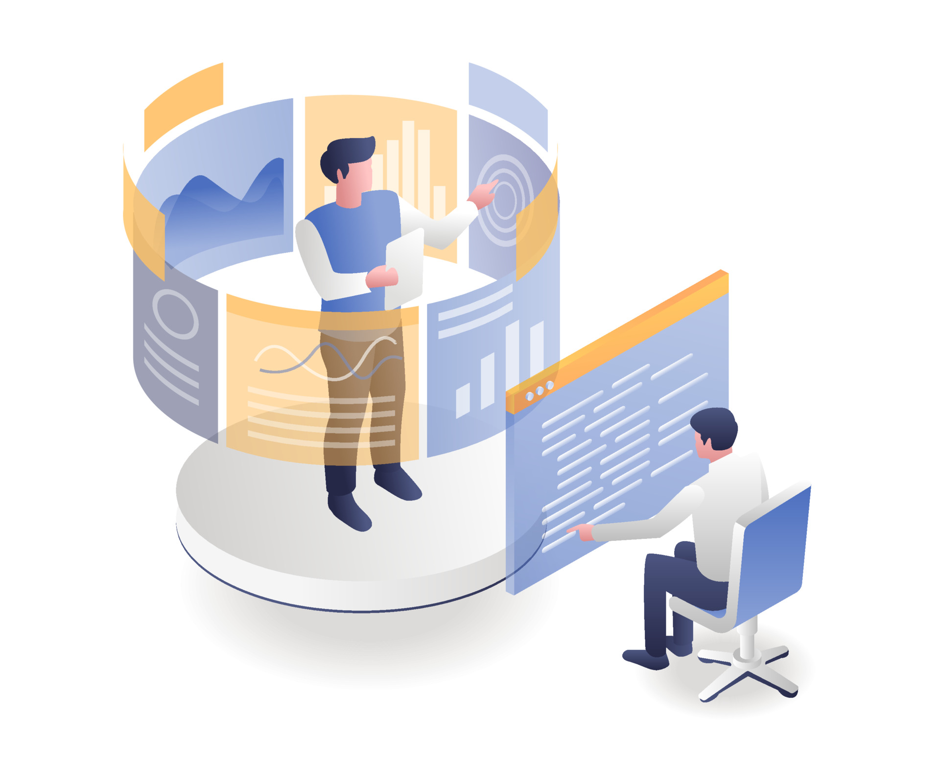 Passive income illustration